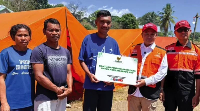 Baznas Beri Beasiswa untuk 1.000 Mahasiswa Terdampak Gempa NTT